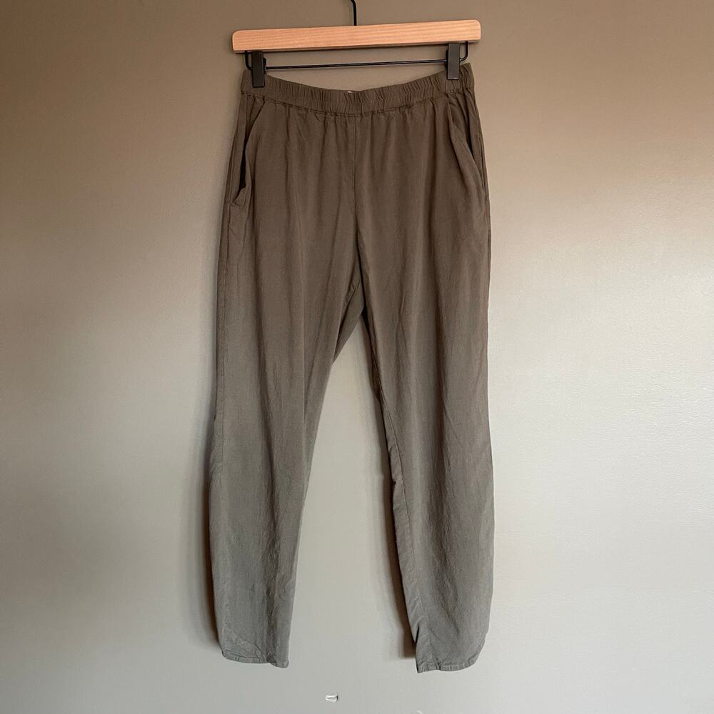 Marine Layer Allison Pant Dusty Olive Sm Tencel Lightweight‎ Casual Comfortable - Picture 2 of 16